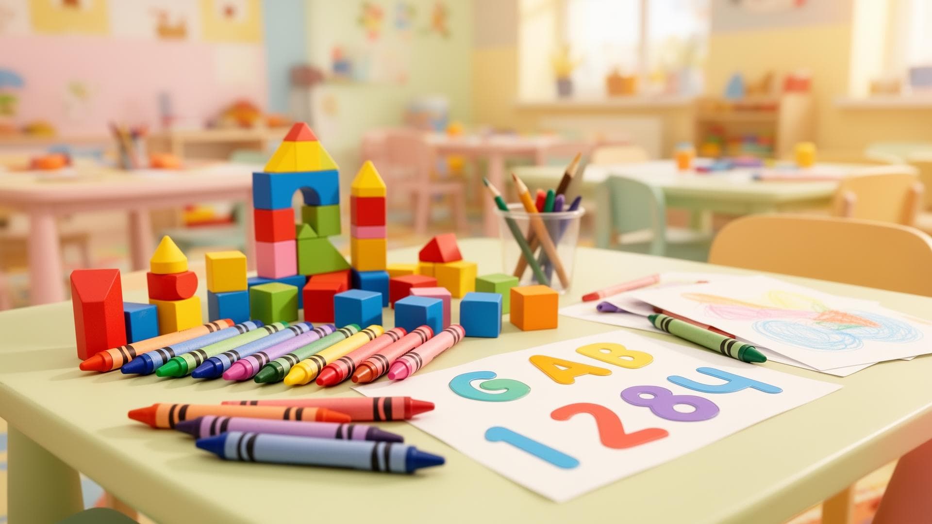 Kaizen Preschool classroom activity
