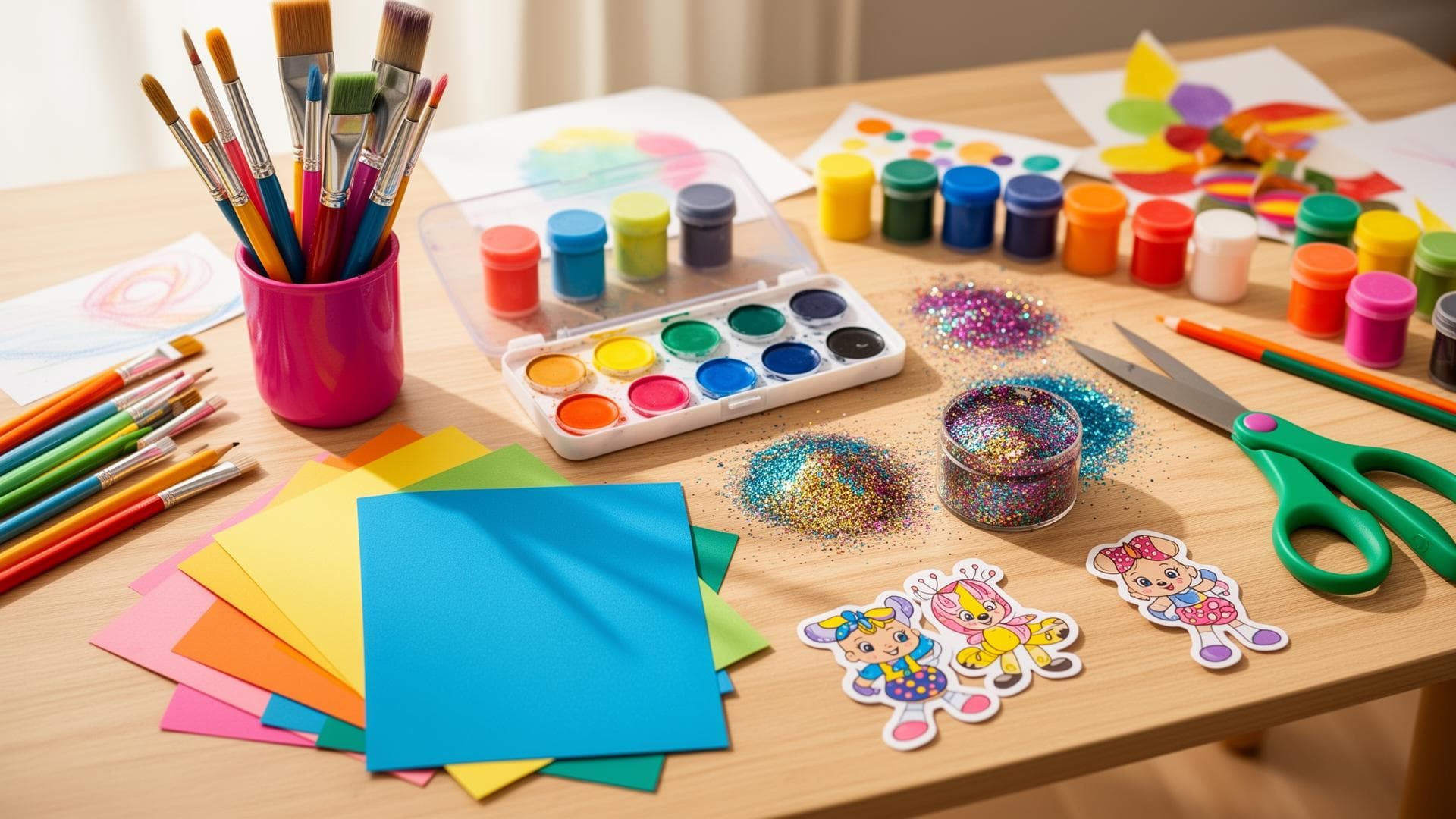 Children participating in a Kaizen Preschool activity